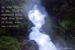 He who believes in Me...